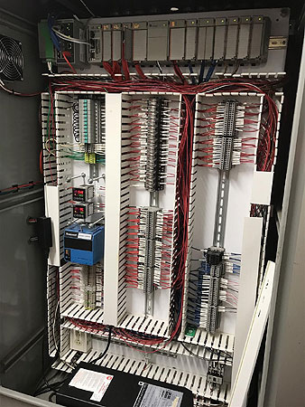RTO controls upgrade wiring and automation hardware