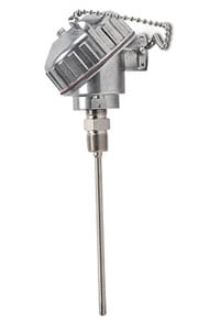 Thermocouple probe calibration for industrial oxidizer temperature monitoring